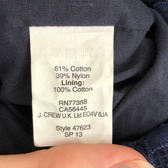 Madewell Navy Blue Lace Mini Dress - Picture 5 of 6